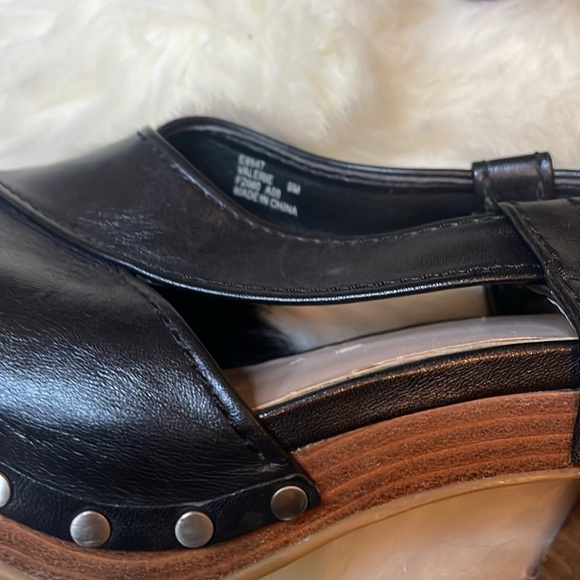 CALVIN KLEIN Valerie Black High Heel Shoes 9 Platform Spring Summer Woman’s - Picture 10 of 12